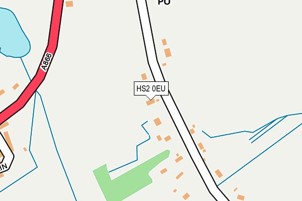 HS2 0EU map - OS OpenMap – Local (Ordnance Survey)