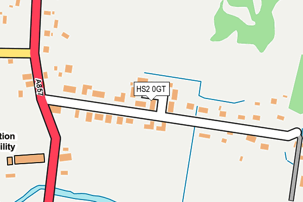 HS2 0GT map - OS OpenMap – Local (Ordnance Survey)