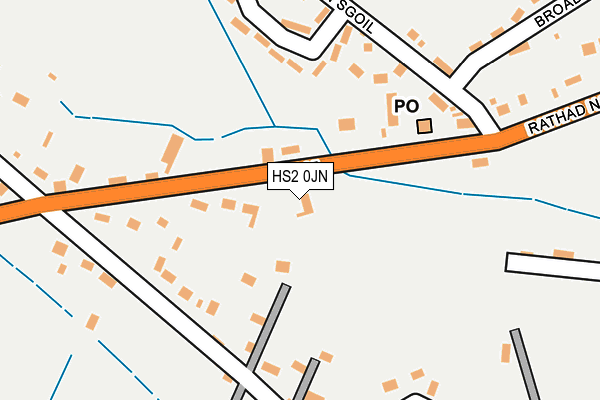 HS2 0JN map - OS OpenMap – Local (Ordnance Survey)
