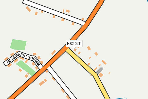 HS2 0LT map - OS OpenMap – Local (Ordnance Survey)