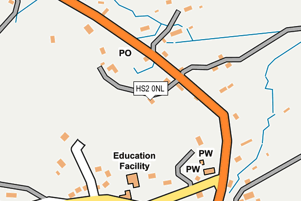 HS2 0NL map - OS OpenMap – Local (Ordnance Survey)