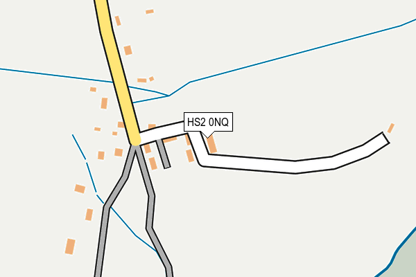 HS2 0NQ map - OS OpenMap – Local (Ordnance Survey)