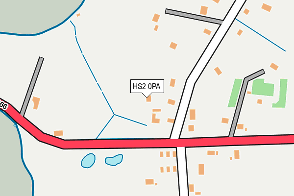 HS2 0PA map - OS OpenMap – Local (Ordnance Survey)