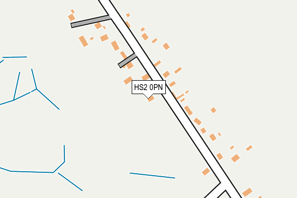 HS2 0PN map - OS OpenMap – Local (Ordnance Survey)