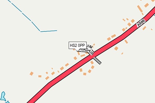 HS2 0PP map - OS OpenMap – Local (Ordnance Survey)