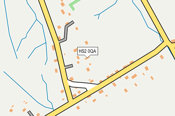 HS2 0QA map - OS OpenMap – Local (Ordnance Survey)