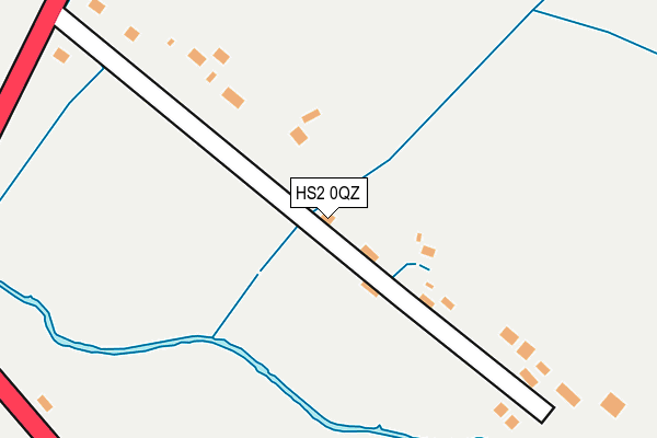 HS2 0QZ map - OS OpenMap – Local (Ordnance Survey)