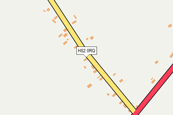HS2 0RQ map - OS OpenMap – Local (Ordnance Survey)