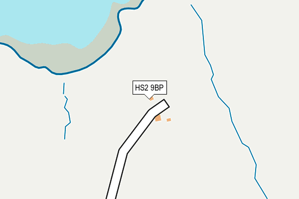 HS2 9BP map - OS OpenMap – Local (Ordnance Survey)