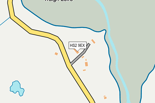 HS2 9EX map - OS OpenMap – Local (Ordnance Survey)