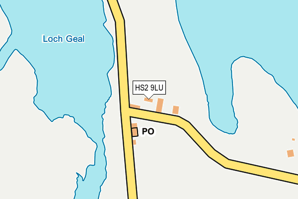 HS2 9LU map - OS OpenMap – Local (Ordnance Survey)