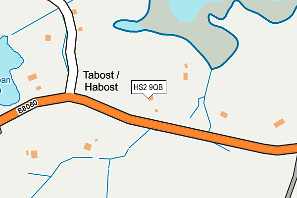 HS2 9QB map - OS OpenMap – Local (Ordnance Survey)