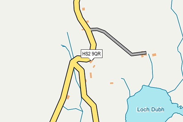 HS2 9QR map - OS OpenMap – Local (Ordnance Survey)