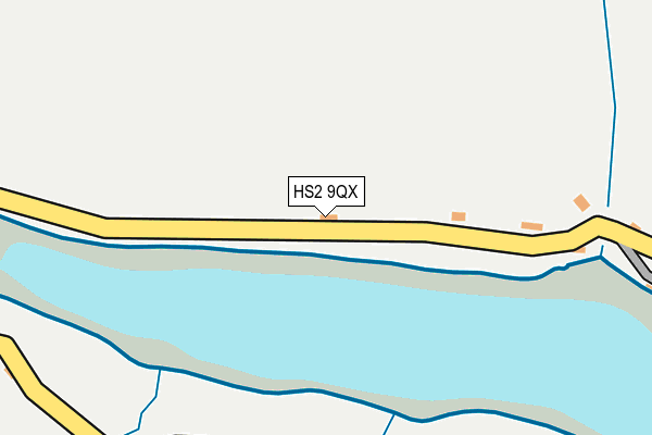 HS2 9QX map - OS OpenMap – Local (Ordnance Survey)