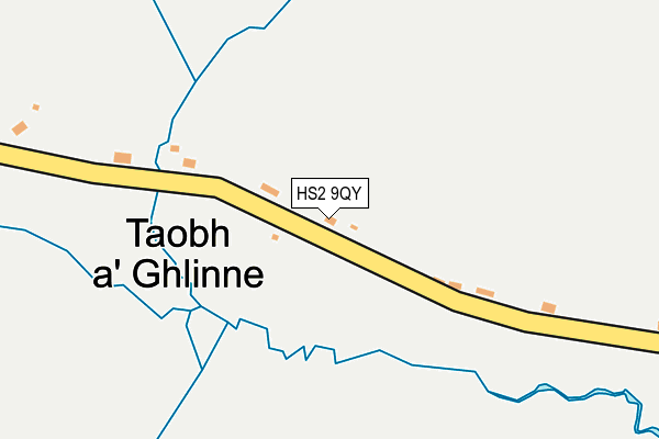 HS2 9QY map - OS OpenMap – Local (Ordnance Survey)
