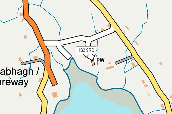 HS2 9RD map - OS OpenMap – Local (Ordnance Survey)