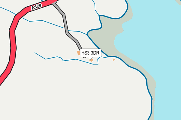 HS3 3DR map - OS OpenMap – Local (Ordnance Survey)