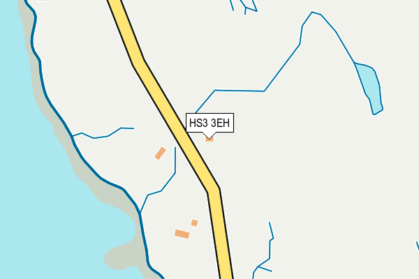 HS3 3EH map - OS OpenMap – Local (Ordnance Survey)