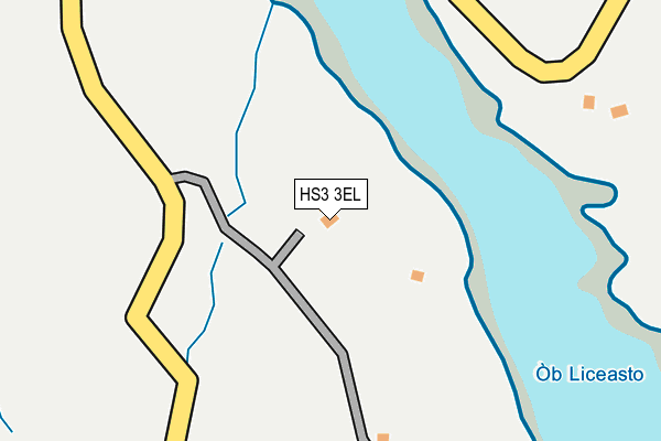 HS3 3EL map - OS OpenMap – Local (Ordnance Survey)