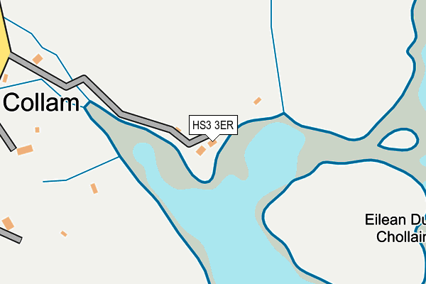 HS3 3ER map - OS OpenMap – Local (Ordnance Survey)