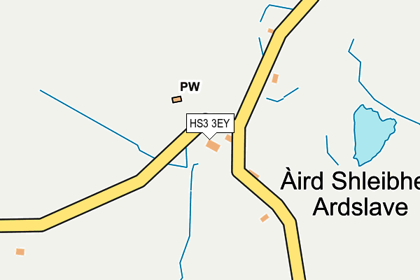 HS3 3EY map - OS OpenMap – Local (Ordnance Survey)