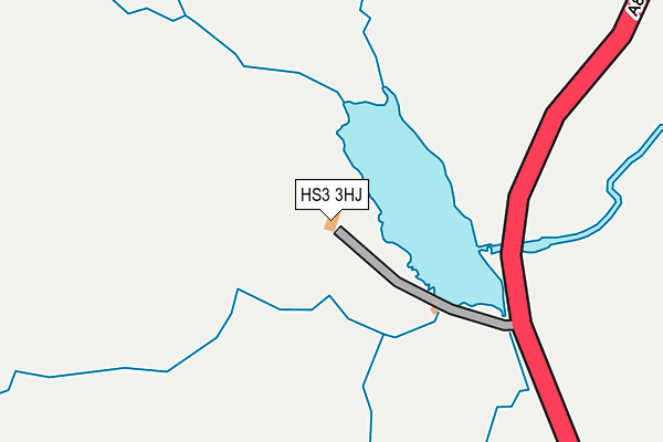 HS3 3HJ map - OS OpenMap – Local (Ordnance Survey)