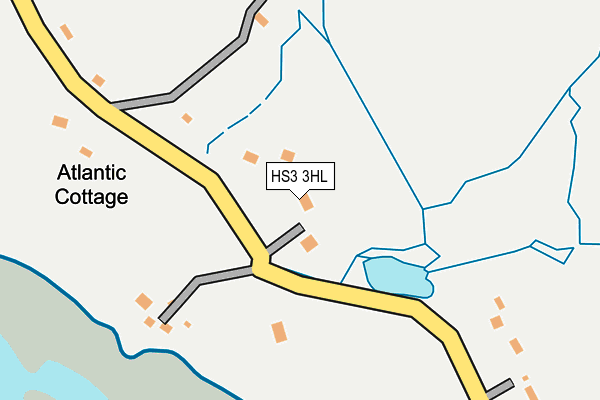 HS3 3HL map - OS OpenMap – Local (Ordnance Survey)