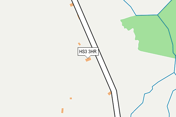HS3 3HR map - OS OpenMap – Local (Ordnance Survey)