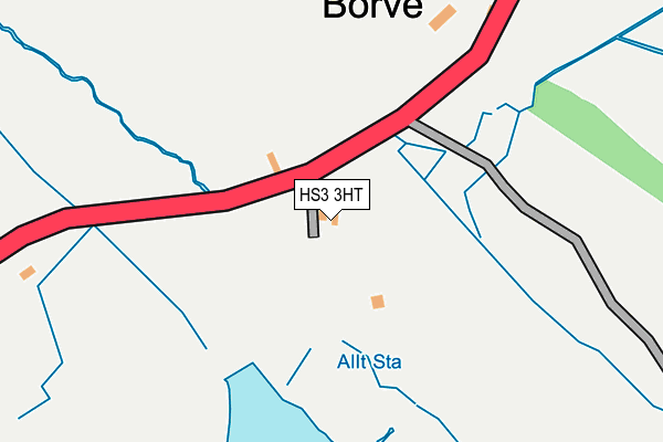 HS3 3HT map - OS OpenMap – Local (Ordnance Survey)
