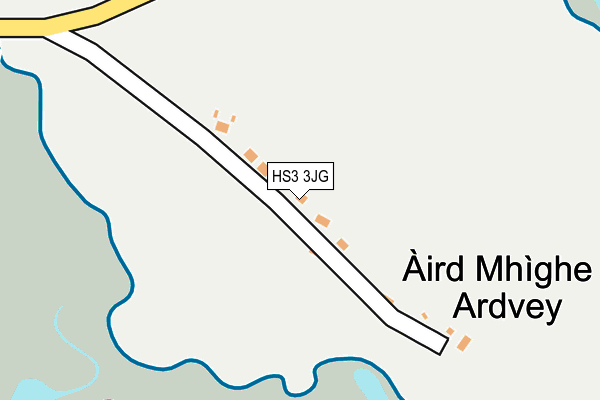 HS3 3JG map - OS OpenMap – Local (Ordnance Survey)
