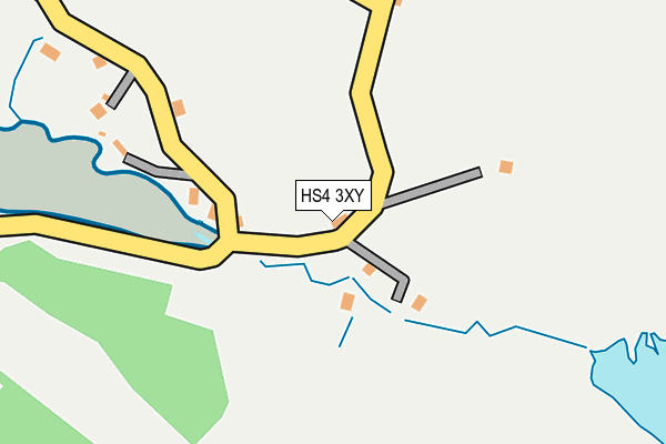 HS4 3XY map - OS OpenMap – Local (Ordnance Survey)