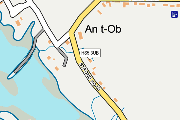 HS5 3UB map - OS OpenMap – Local (Ordnance Survey)