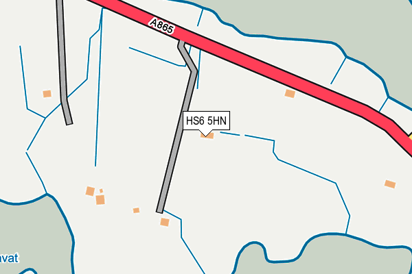 HS6 5HN map - OS OpenMap – Local (Ordnance Survey)