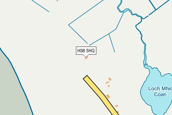 HS6 5HQ map - OS OpenMap – Local (Ordnance Survey)