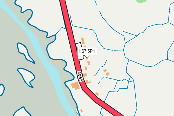 HS7 5PH map - OS OpenMap – Local (Ordnance Survey)