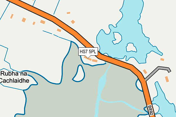 HS7 5PL map - OS OpenMap – Local (Ordnance Survey)