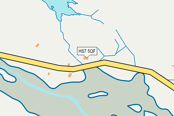 HS7 5QF map - OS OpenMap – Local (Ordnance Survey)