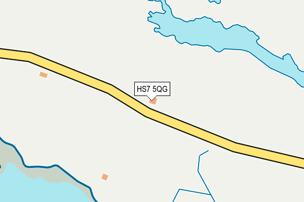 HS7 5QG map - OS OpenMap – Local (Ordnance Survey)