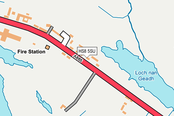 HS8 5SU map - OS OpenMap – Local (Ordnance Survey)