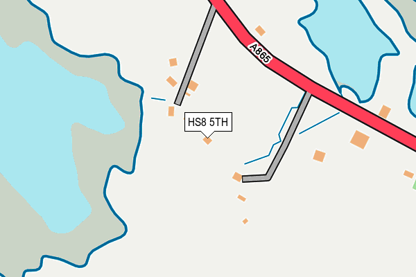 HS8 5TH map - OS OpenMap – Local (Ordnance Survey)