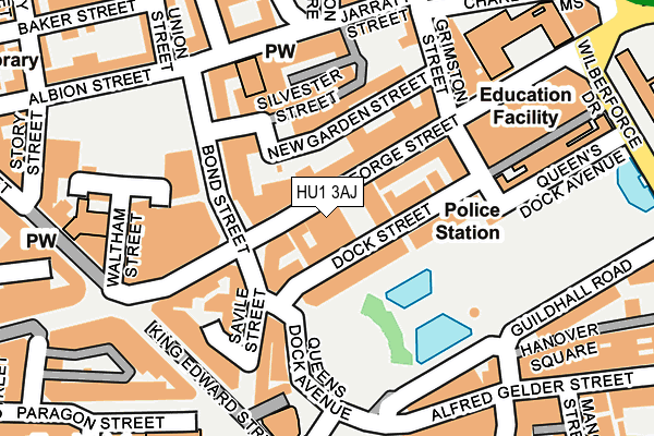 Map of SKINLAB CREATIVE CLINIC LIMITED at local scale