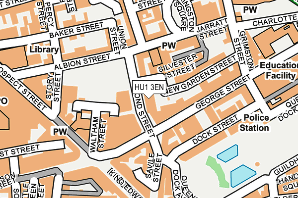 Map of BYLOUIE HAIR AND MAKEUP LTD at local scale