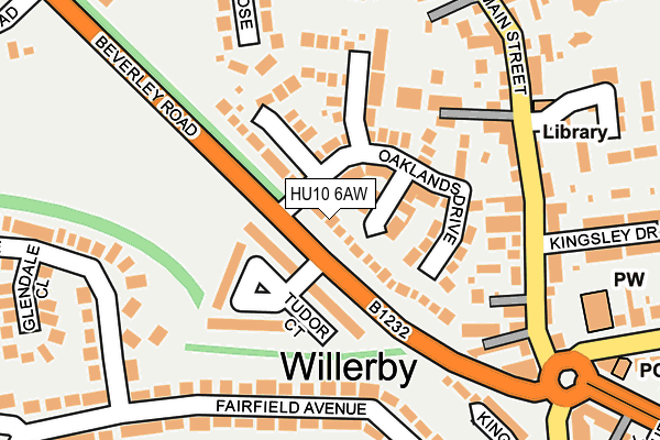 Map of SPARKLES VALETING WILLERBY LTD at local scale