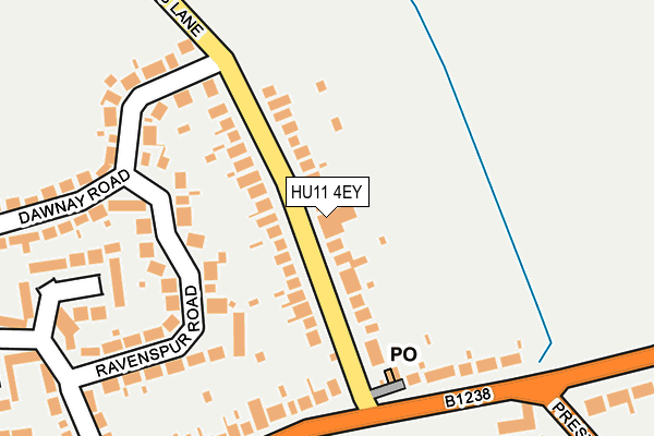 Map of ASPIRAL DEVELOPMENTS LIMITED at local scale