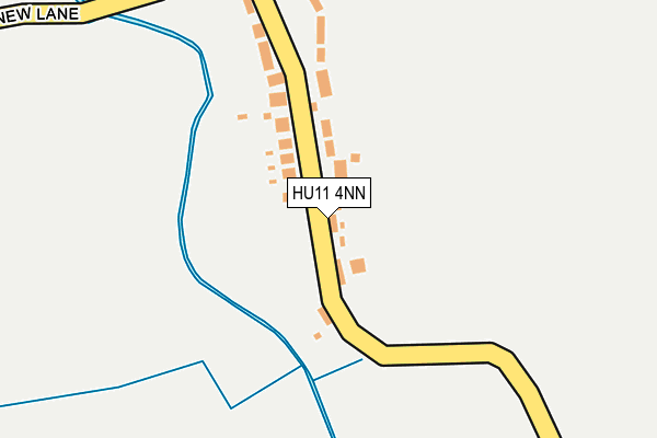 HU11 4NN map - OS OpenMap – Local (Ordnance Survey)