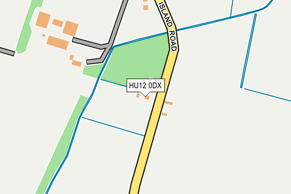 Map of SUNK ISLAND GARDEN CENTRE LTD at local scale