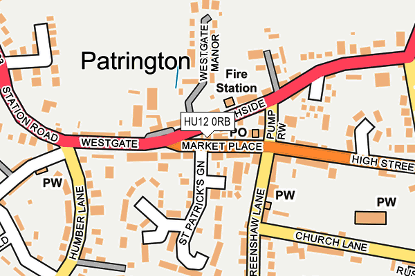 Map of SKD (PATRINGTON) LTD at local scale