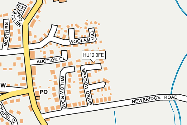Map of RELIANCE (YORKSHIRE) LIMITED at local scale