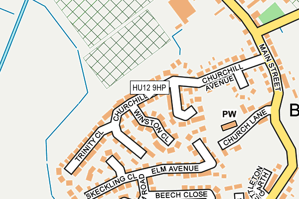 Map of ECO HUB (NATIONAL) LTD at local scale