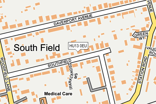 Map of BETHNAL GREEN LLP at local scale